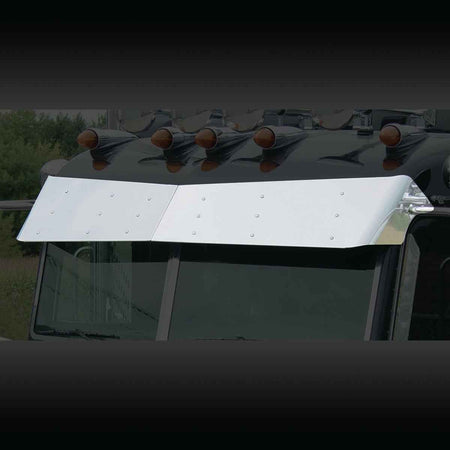 Peterbilt 379/389 Ultra Cab Monster Bowtie Visor by Roadworks
