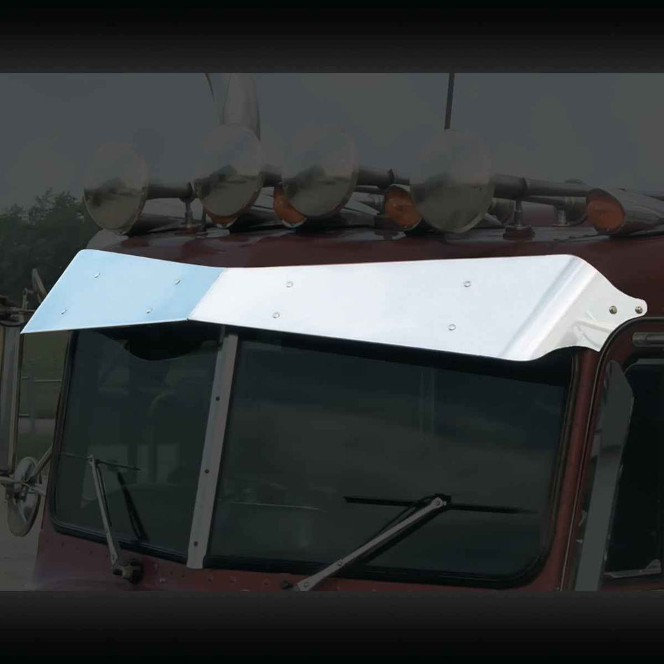 Peterbilt 359 Bowtie & Wide Bowtie Visor by Roadworks