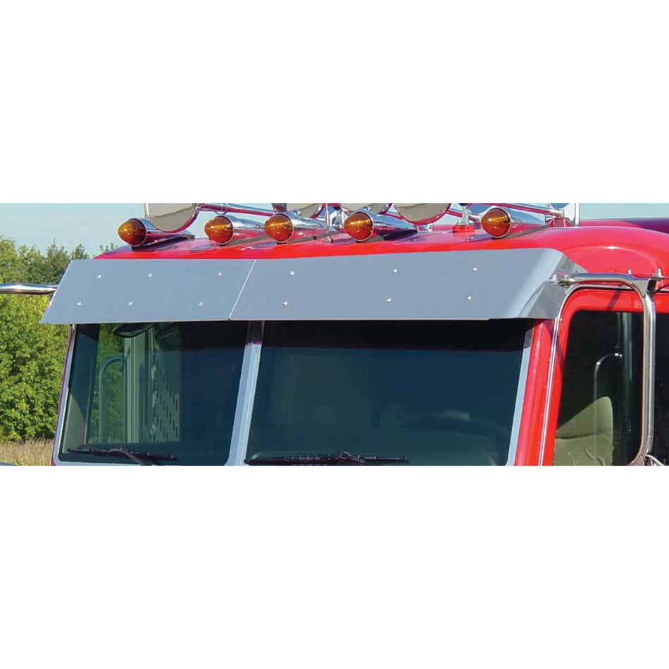 Peterbilt 379/389 Bowtie Visor by Roadworks