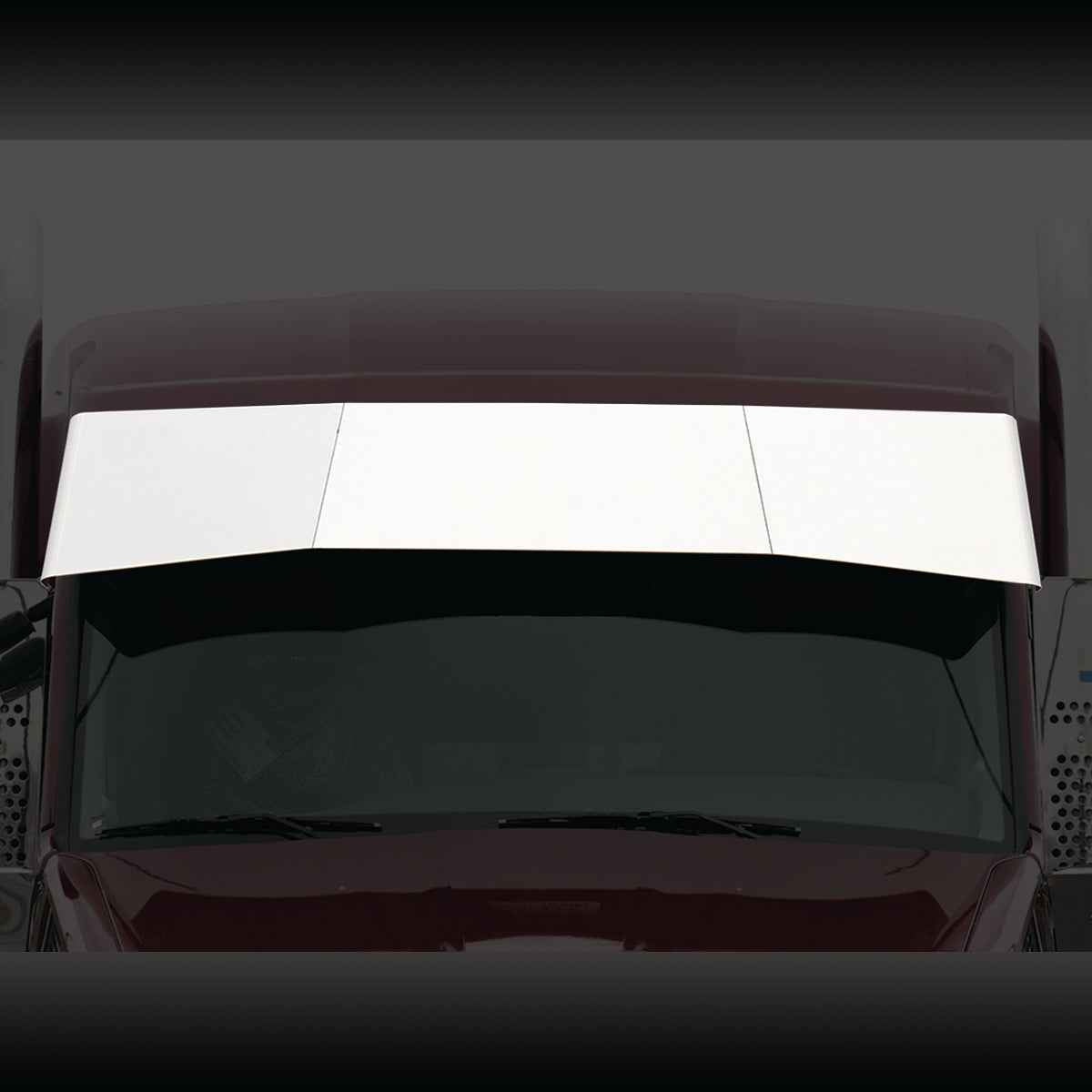 Kenworth T680/T880 Blind Mount Untie Drop Visor by Roadworks