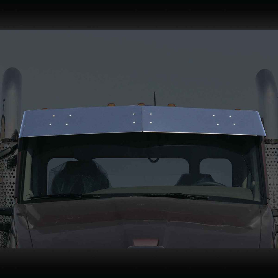 Kenworth T680/T880 11" Replacement Drop Visor by Roadworks