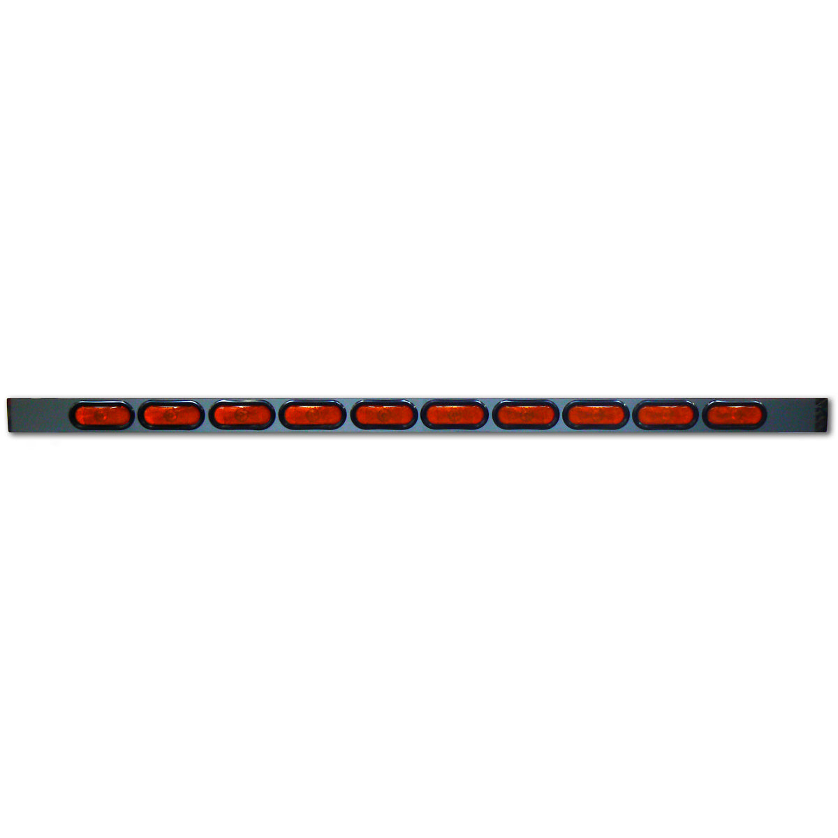 Roadworks 4" Face & 94" Length Bumper Bars w Oval Light Holes