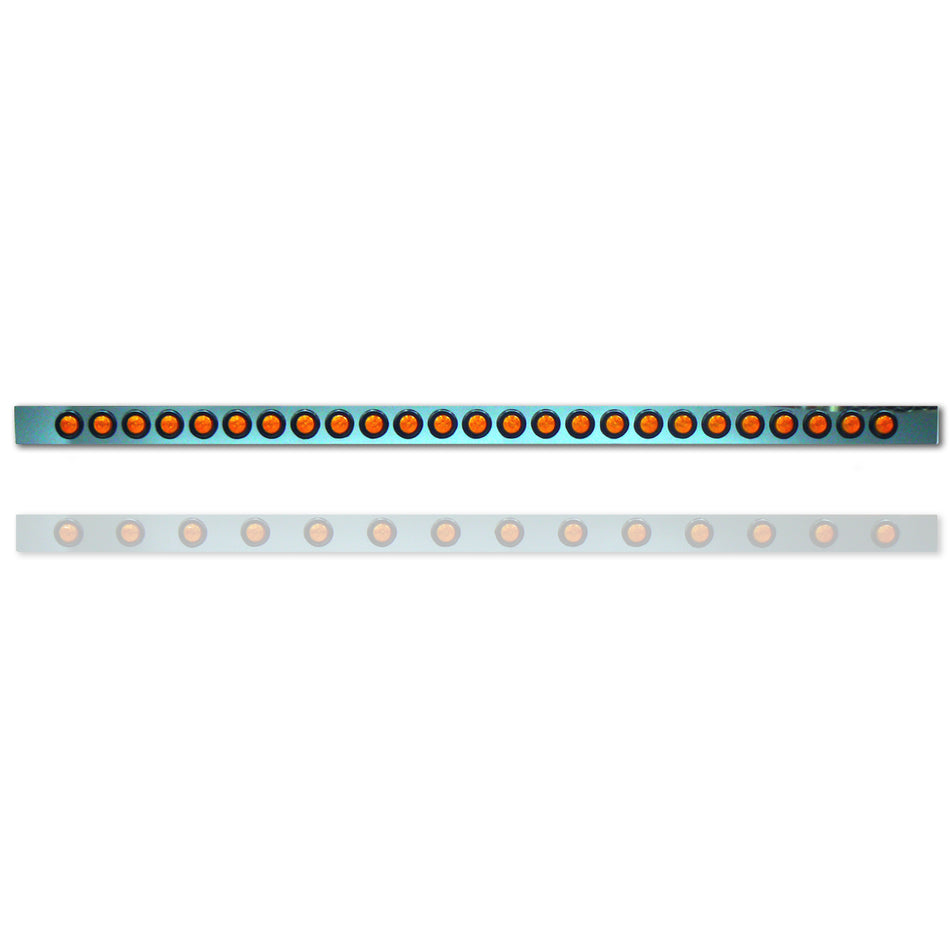 Roadworks 4" Face & 94" Length Bars w 2" Round Light Holes