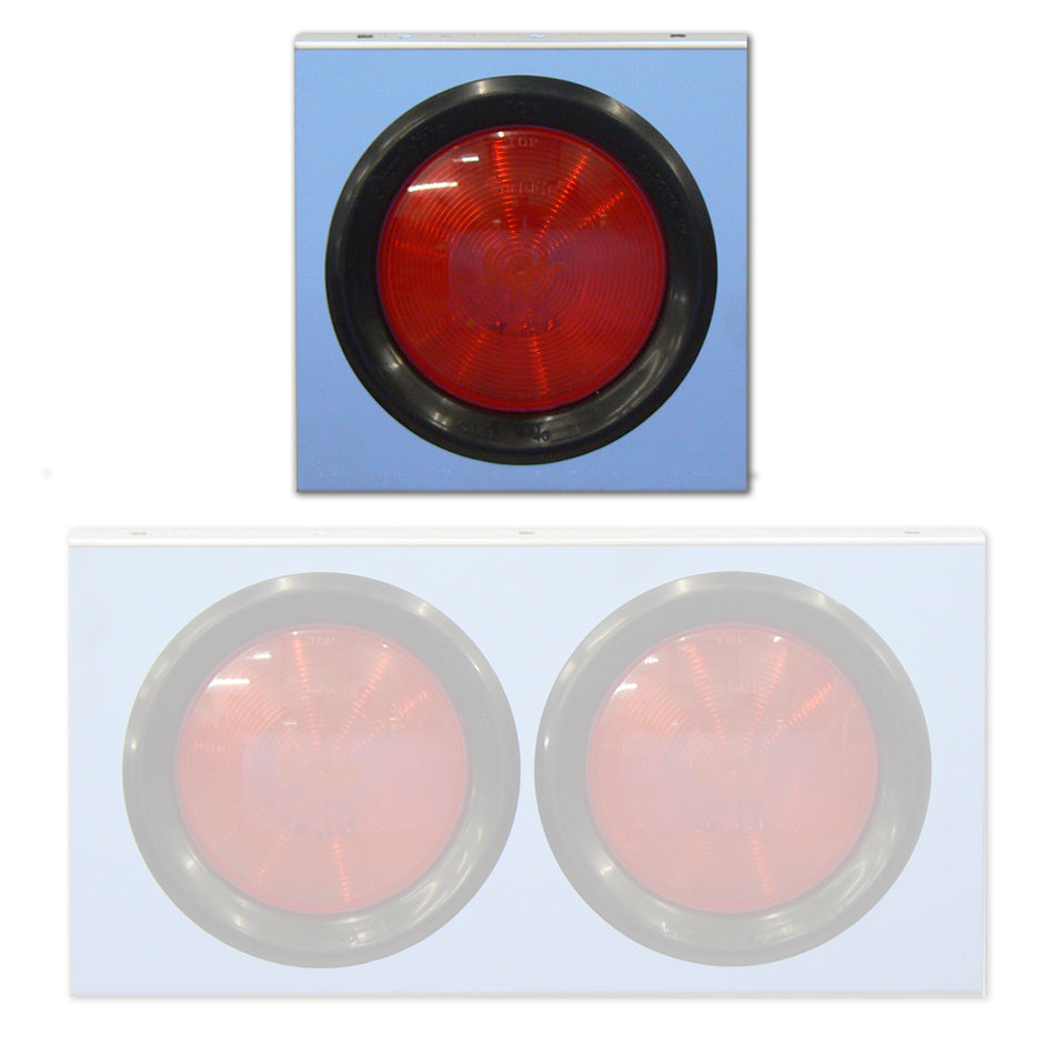 Roadworks 4" Round Stainless Steel Light Brackets