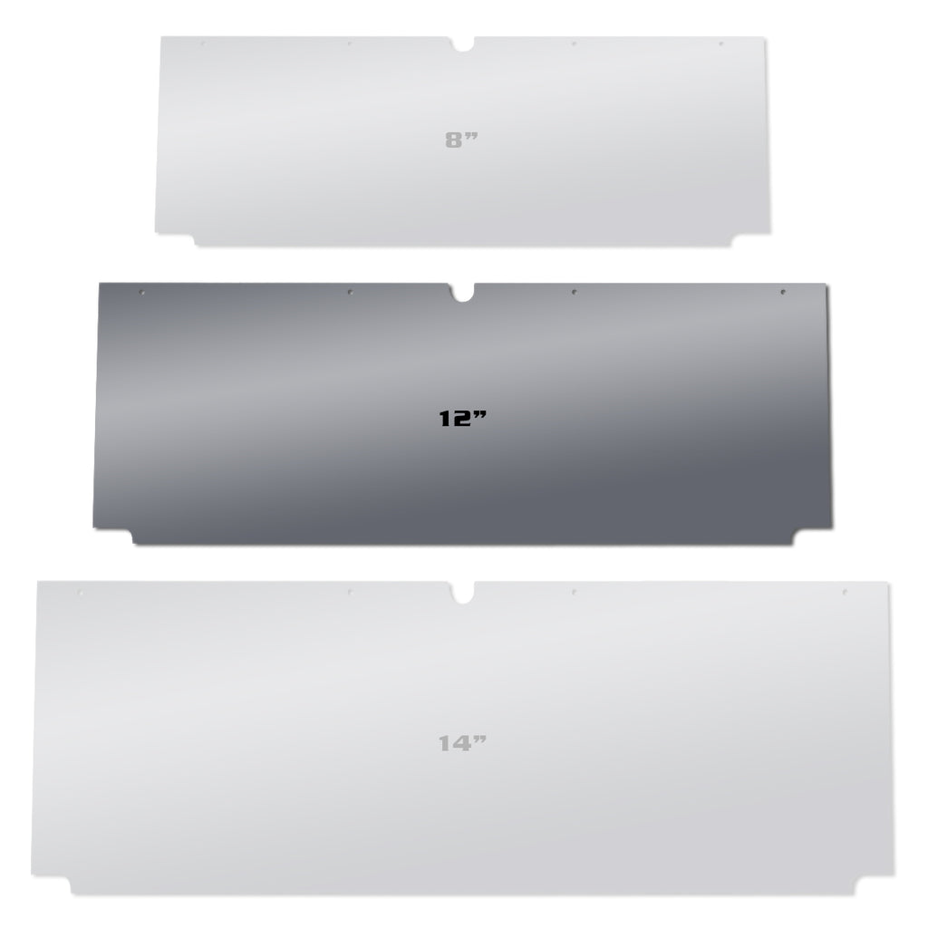 Roadworks 8", 12", 14" Rear Center Panel Backing Plates