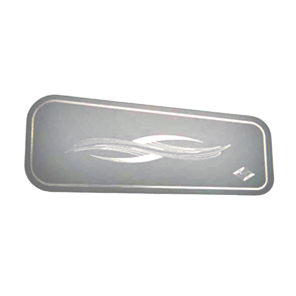 Rockwood Stainless Steel Dashboard Top Pocket Insert - Passenger Side
