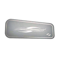 Rockwood Stainless Steel Dashboard Top Pocket Insert - Passenger Side