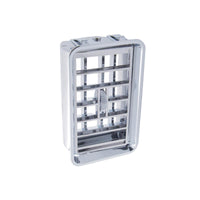 Chrome Heater Vent with Surround