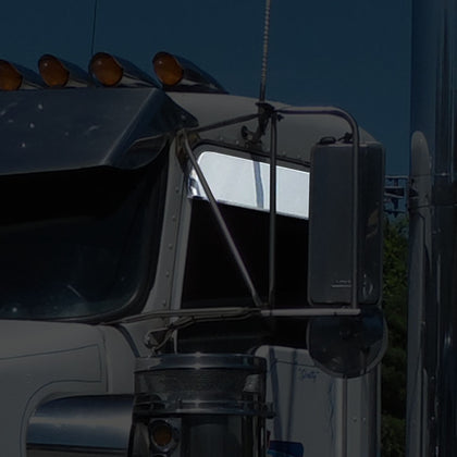 Roadworks Kenworth Chopped Look Window Trim for Daylight Doors