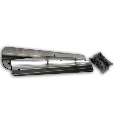 Roadworks Mud Flap Weights with Backing Plates