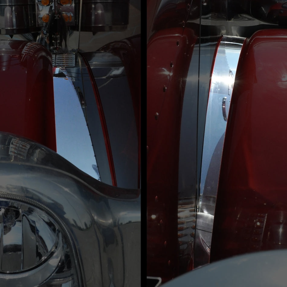 Roadwork's Peterbilt 389 Inner Fender Trims - Bolt Mount