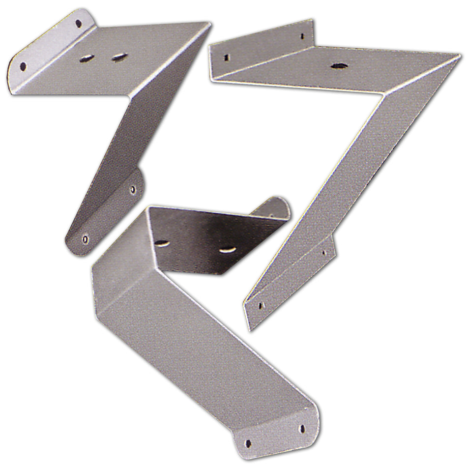 Roadworks Stainless Steel Beacon or Work Light Brackets