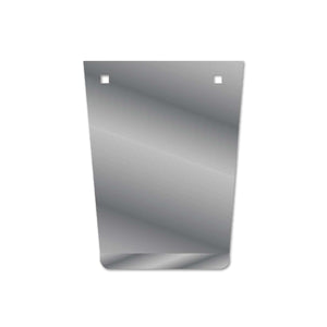 Roadworks Stainless Steel Mud Flap Center Plate