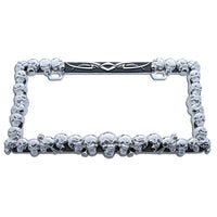 Skulls License Plate Frame