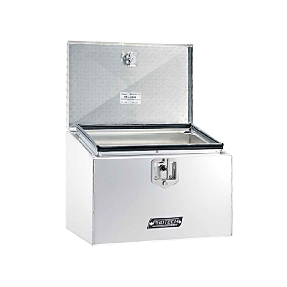 Polished Aluminum Slope Lid Tool Box
