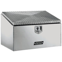 Polished Aluminum Slope Lid Tool Box