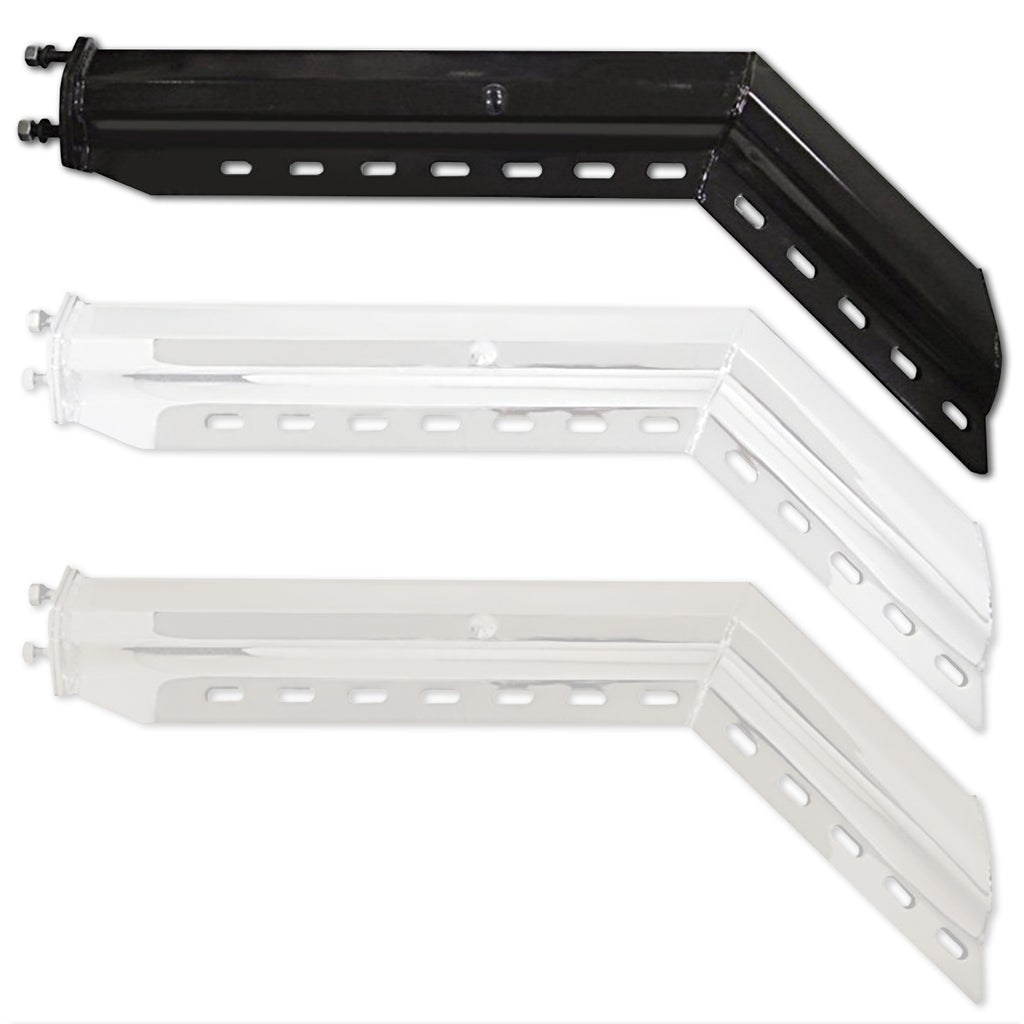 Spring Loaded Angled Flap Hangers (1 1/8" inch Bolt Spacing & Various Finishes)