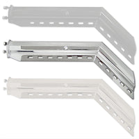 Spring Loaded Angled Flap Hangers (1 1/8" inch Bolt Spacing & Various Finishes)