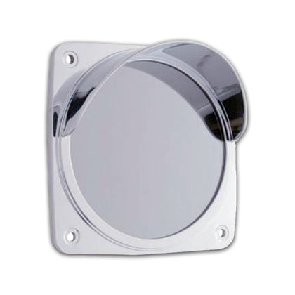 Square LED Mirrored Bezel w/ Visor