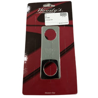 Stainless Steel Brake Knob Trim w Engraved Logo