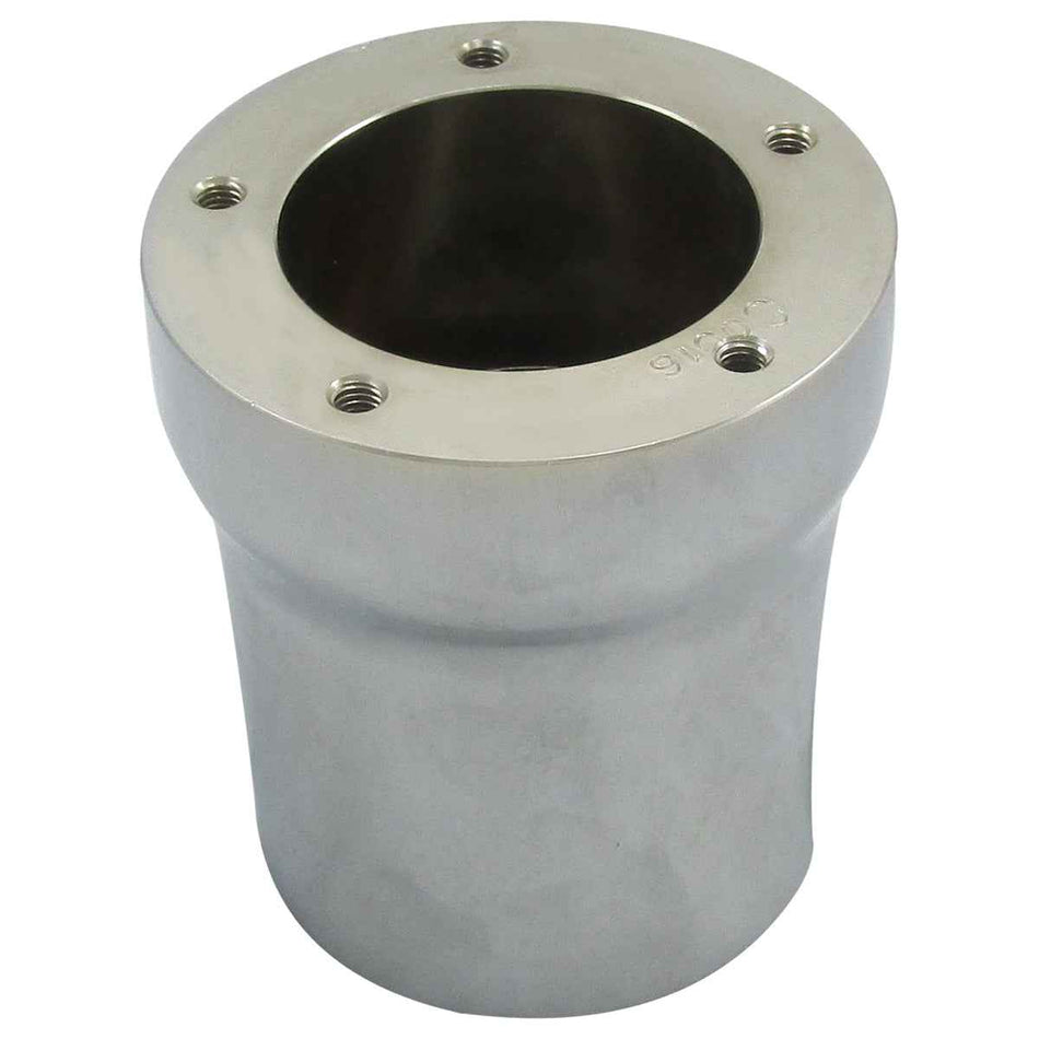 5 Hole Hub with Polished Aluminum Finish