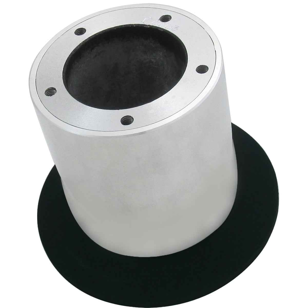 5 Hole Hub with Polished Aluminum Finish