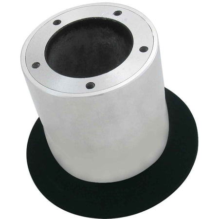 5 Hole Hub with Polished Aluminum Finish