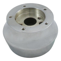 5 Hole Hub with Polished Aluminum Finish