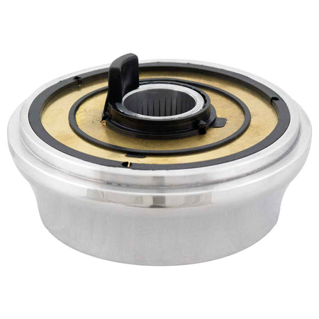 5 Hole Hub with Polished Aluminum Finish