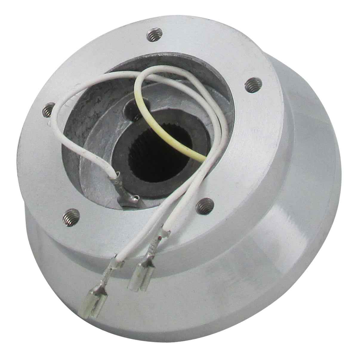 5 Hole Hub with Polished Aluminum Finish