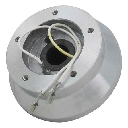 5 Hole Hub with Polished Aluminum Finish
