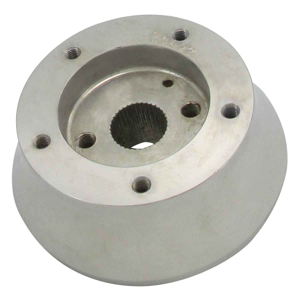 5 Hole Hub with Polished Aluminum Finish