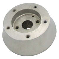 5 Hole Hub with Polished Aluminum Finish