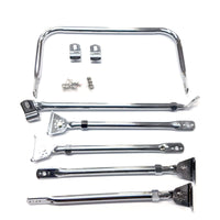 Completely Adjustable Deluxe Chrome Mounting Assembly