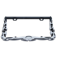 Tribal Flame License Plate Flame