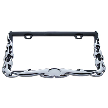 Tribal Flame License Plate Flame