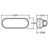 Truck-Lite 60-Series 4" Oval Back-Up Light