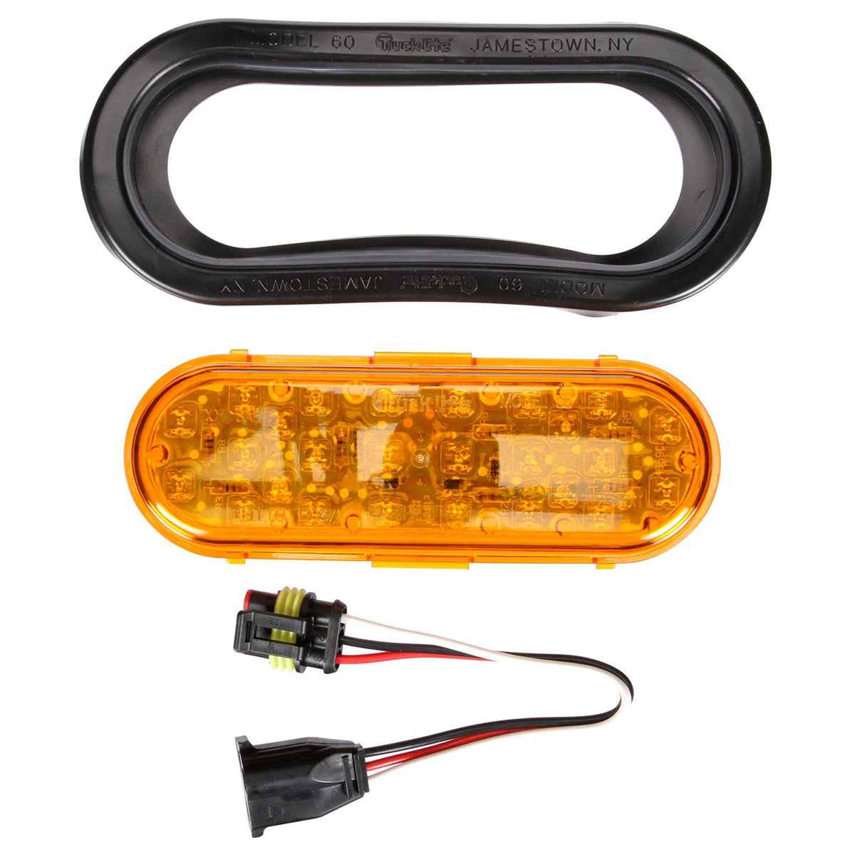 Truck-lite 6" Oval Amber Turn Signal LED Light