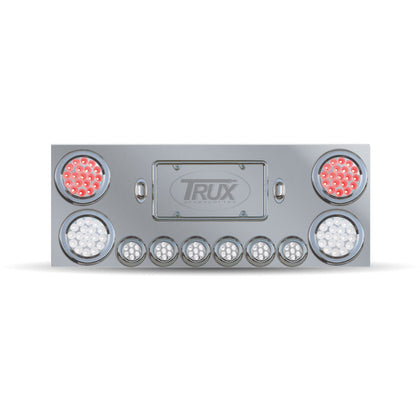 Trux Rear Center Panel w Dual Revolution Lights
