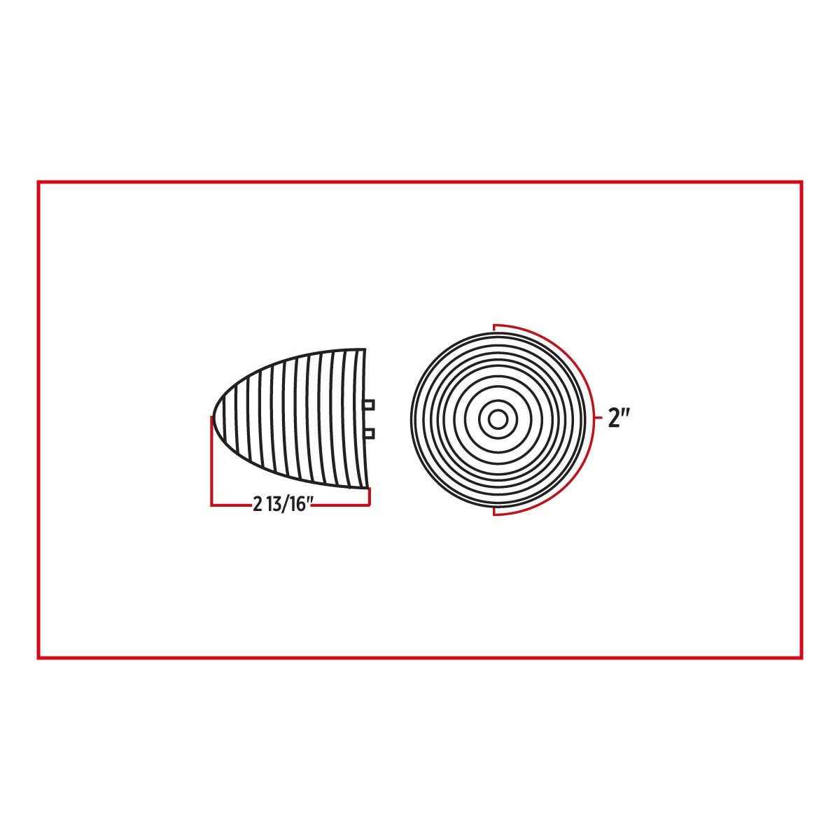Trux 2" Beehive LED Light