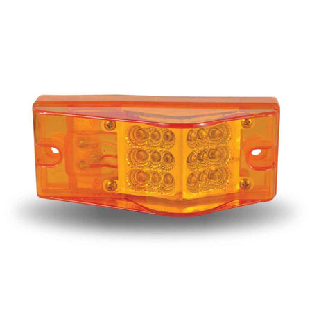 Trux Amber LED 2" x 6" Mid-Turn Surface Mount Rectangle Light
