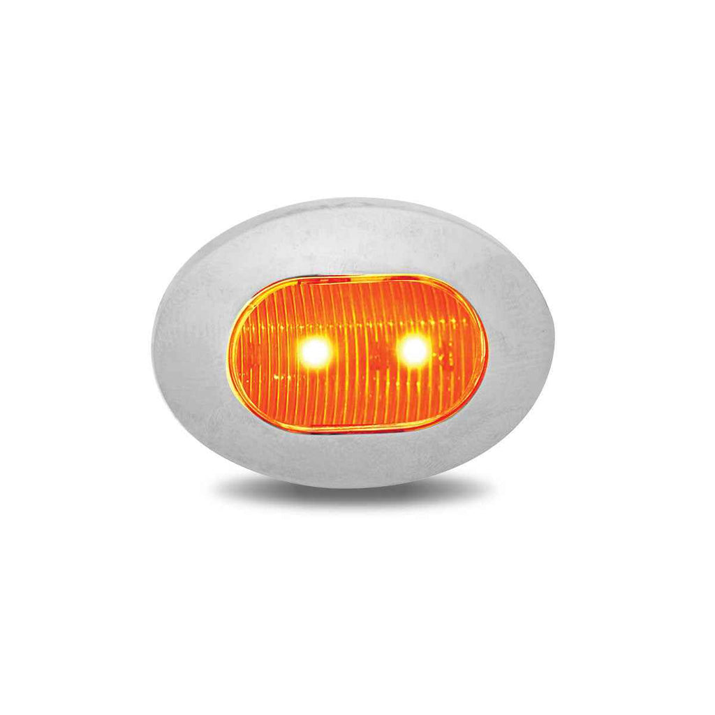Trux .75" Oval Dual Revolution Light (Color Options)