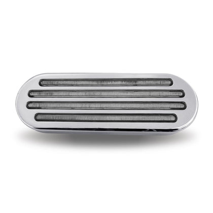 Trux 6" LED Clear Oval Flatline Light