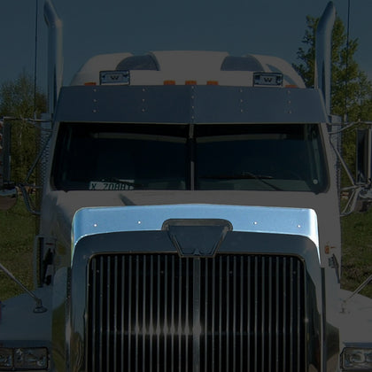 Western Star Heritage Hood Shield Bug Deflector