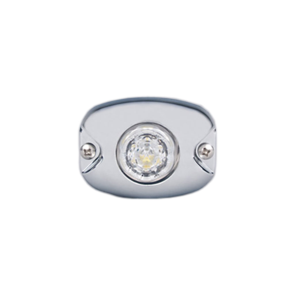 UnderCover® "Hide-Away" Light Surface Mount Chrome Bezel