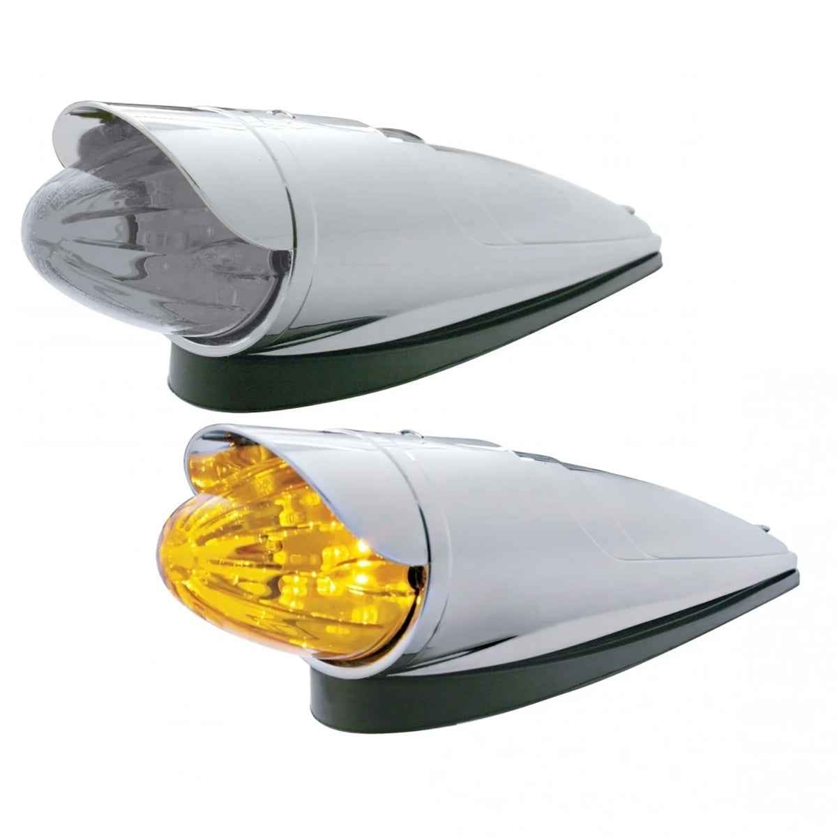 United Pacific Amber Grakon 1000 Cab Light Watermelon Lens and Visor