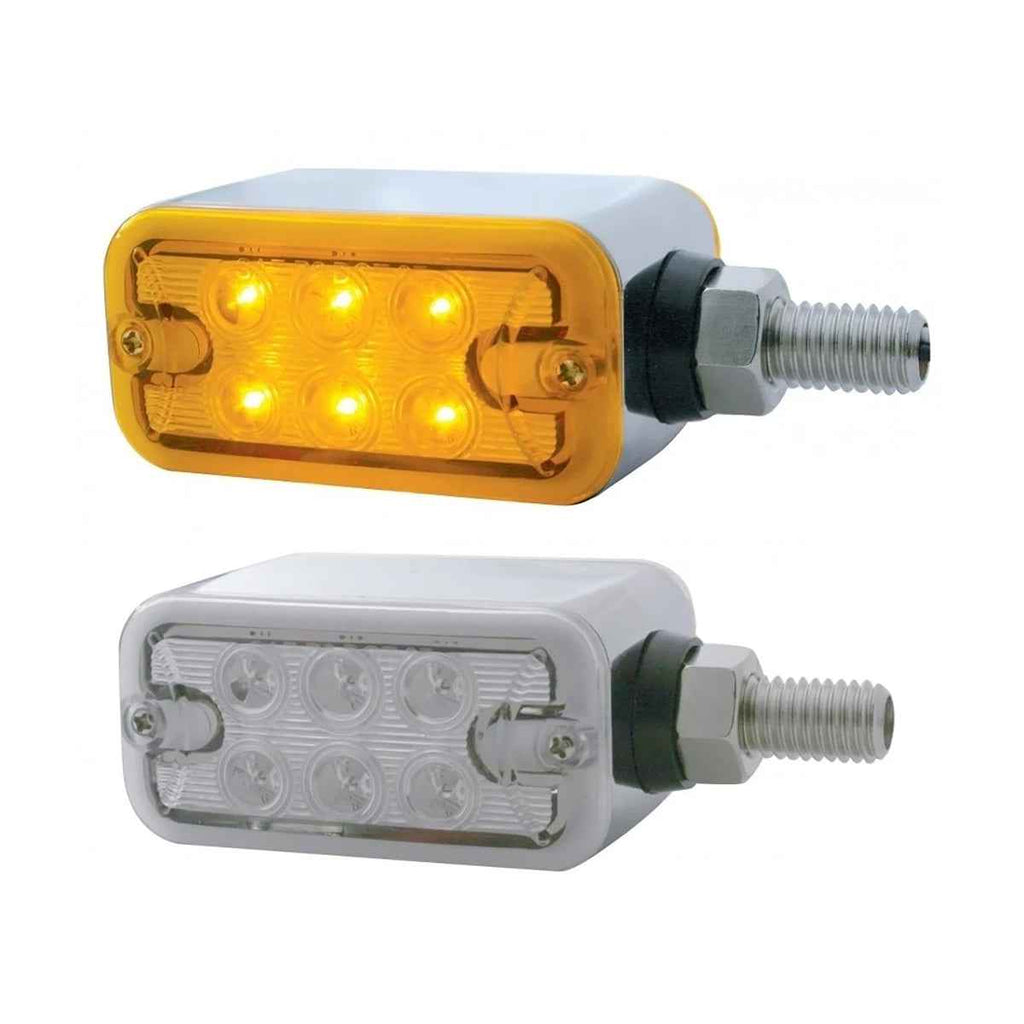 Dual Function Light - United Pacific Red/Amber Rectangle Double Face ...