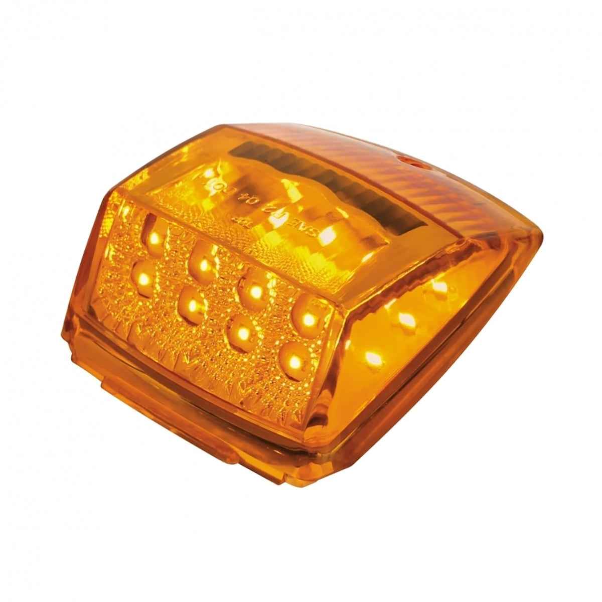 United Pacific Amber Flat Rectangle Reflector Cab Light