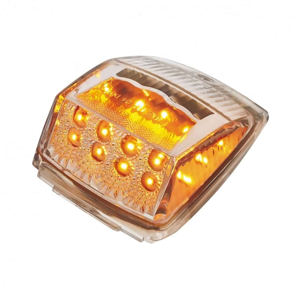 United Pacific Amber Flat Rectangle Reflector Cab Light