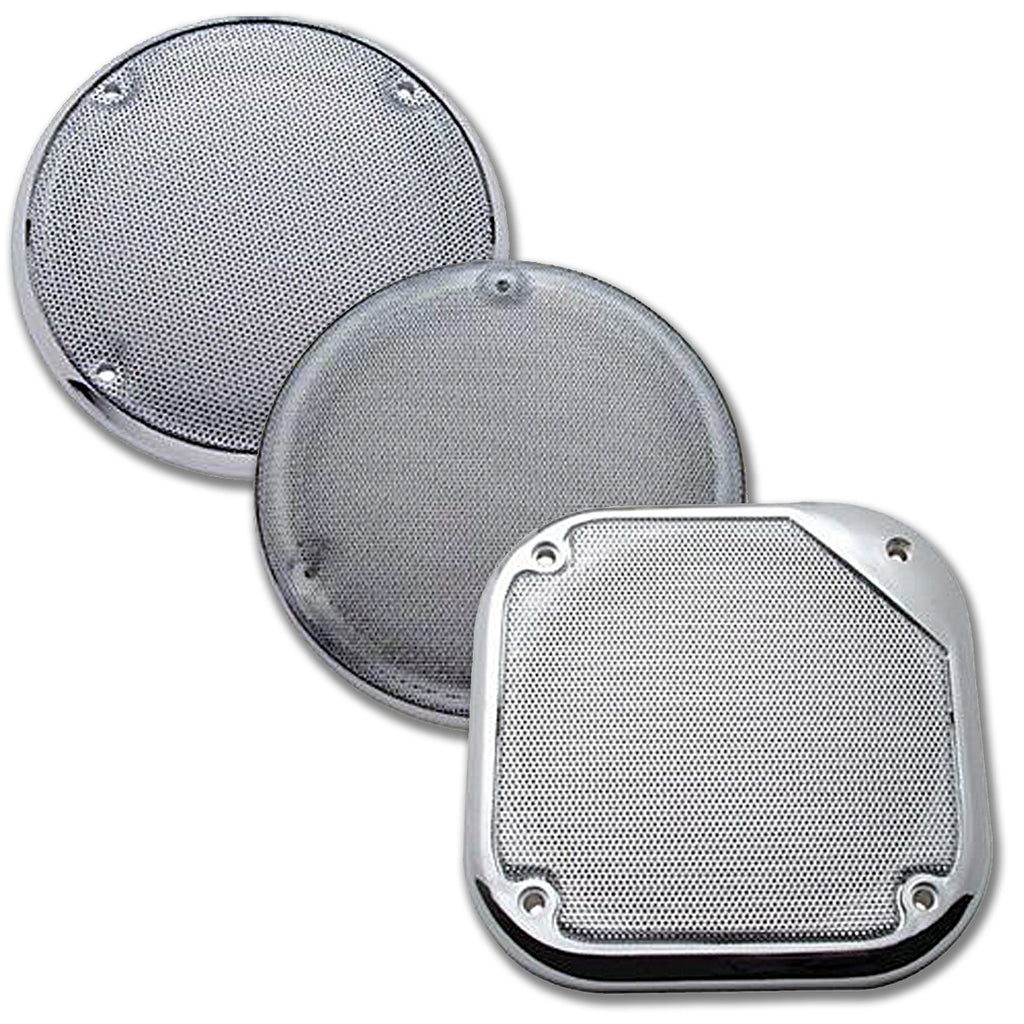 United Pacific Chrome Speaker Covers Berube's Truck Accessories